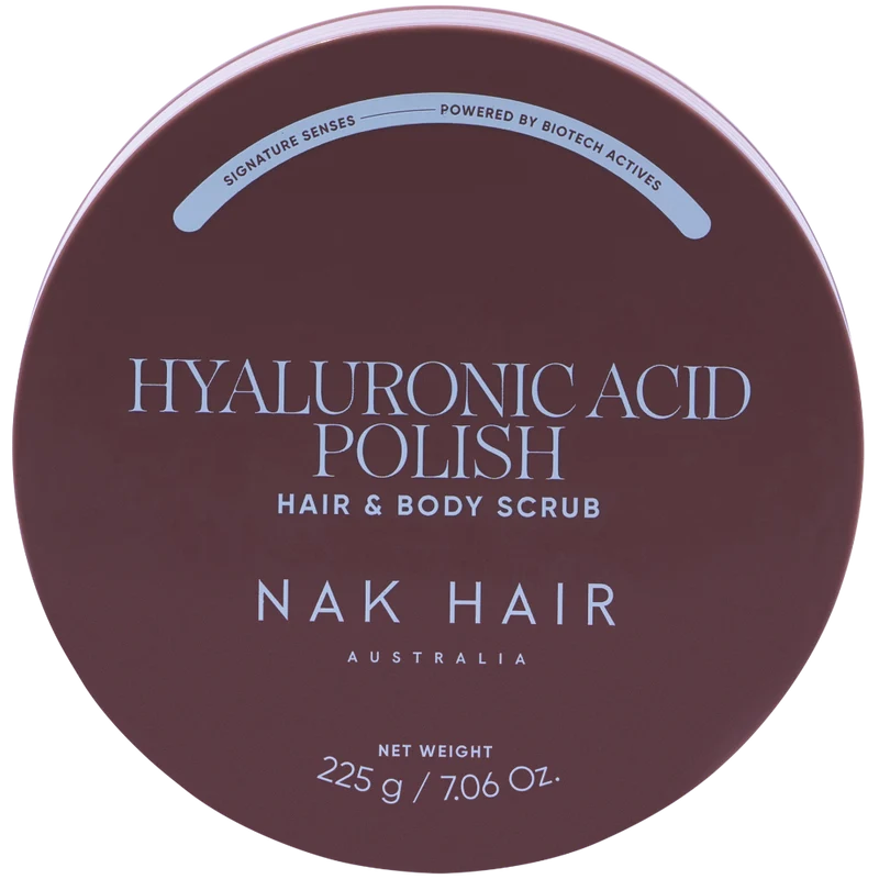 Senses Hyaluronic Acid Polish Hair & Body Scrub 225g