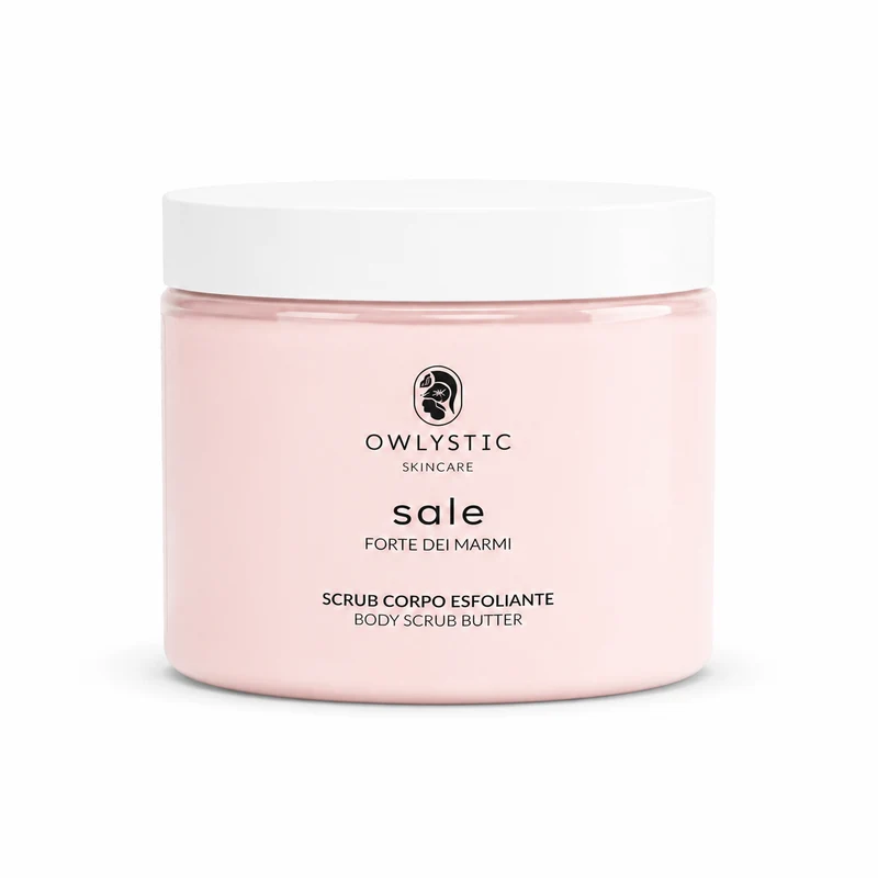 SALE Scrub corpo salino con olio di argan, levigante e nutriente - Serie limitata Forte dei Marmi