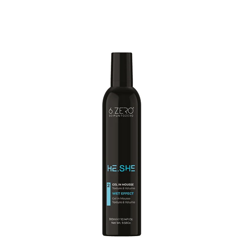 6.ZERO Mousse Strong He.She - Definizione e Sostegno- 300 ml