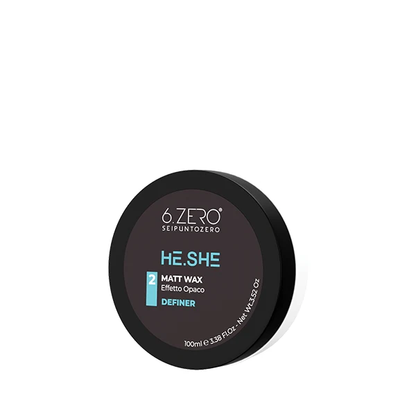 6.ZERO Matt Wax He.She- Cera Morbida Effetto Opaco- 100 ml