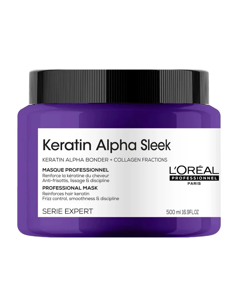L' Oreal Serie Expert Keratin Alpha Sleek Professional- Maschera