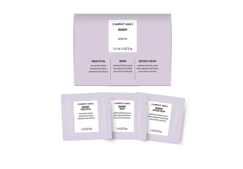 In omaggio una routine monodose skincare Remedy. Scopri [comfort zone]