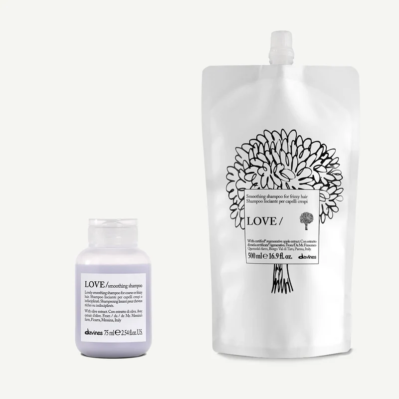 Kit Ricarica Viaggio LOVE Smoothing Shampoo