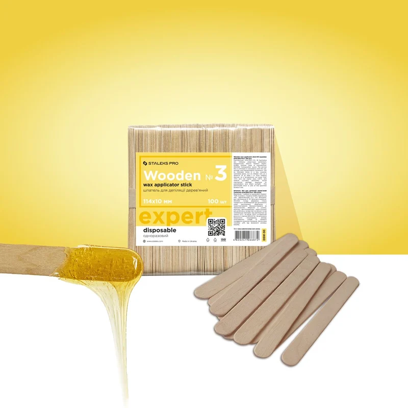 Spatole per applicazione cera EXPERT 114x10 mm 100pz
