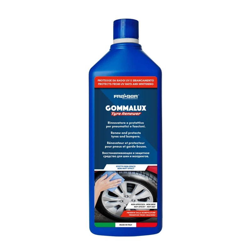 Gommalux di Fra-Ber Nero Gomme Professionale per Gomma Lucida od Opaca
