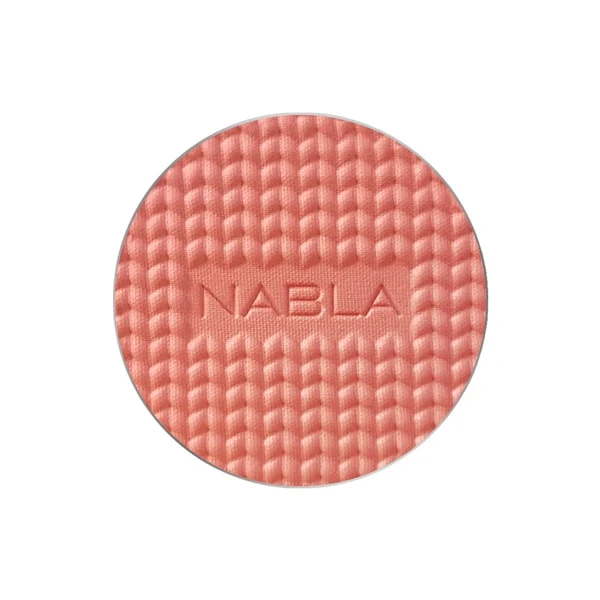 Nabla - Blossom Blush Refill - Nectarine - Color pesca sorbetto. Matte.