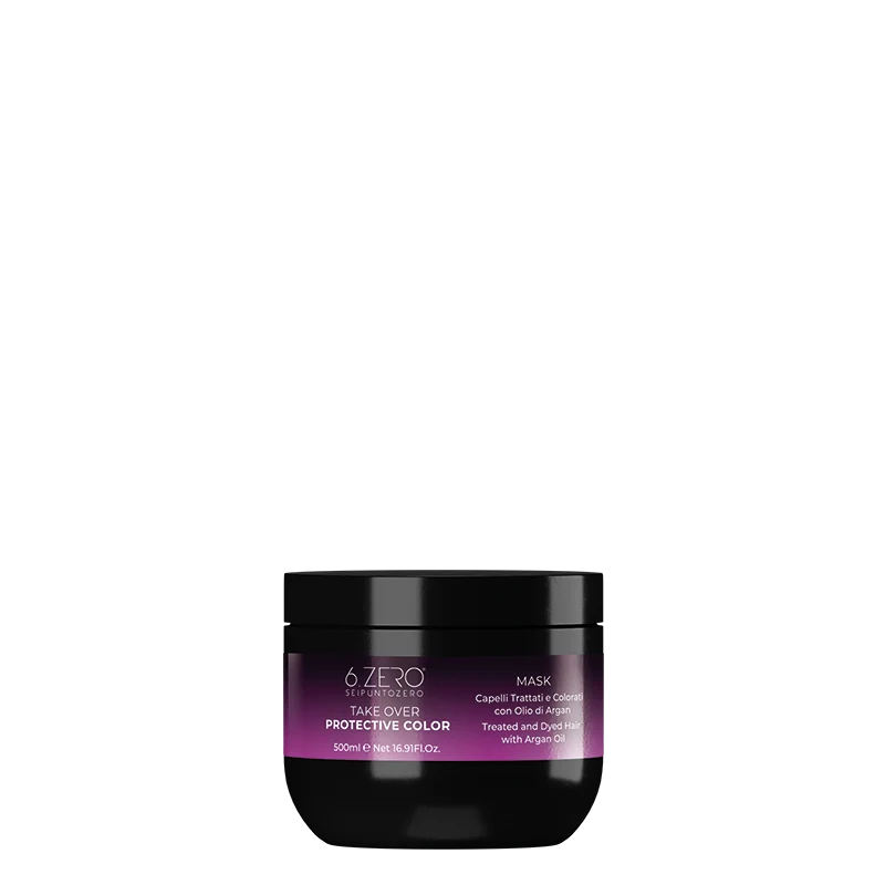 6.ZERO Maschera per Capelli Colorati e Trattati- Protective Color-