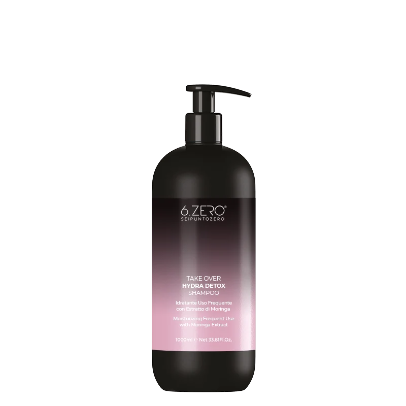 6.ZERO Shampoo Idratante per Uso Frequente- Hydra Detox-