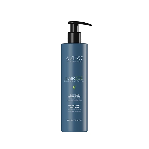 6.ZERO HAIRZOE Crema Base Ristrutturante- 500 ml