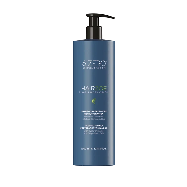 6.ZERO HAIRZOE Shampoo preparatore ristrutturante- 1000 ml