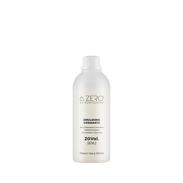 6.ZERO Emulsione Ossidante per Colorazione -Profumata- 200 ml