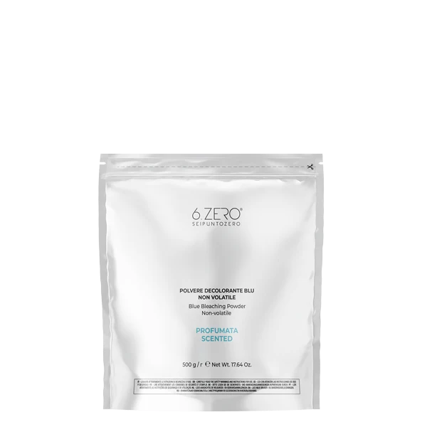 6.ZERO Polvere Decolorante Blu Profumata- 500 g
