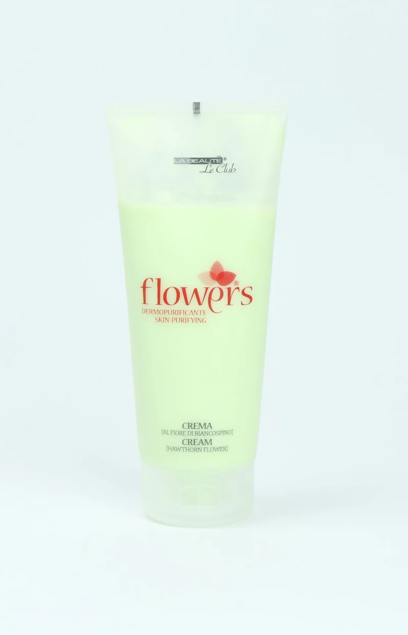 Flowers – Crema al Fiore di Biancospino - Dermopurificante - Opacizzante 200ml