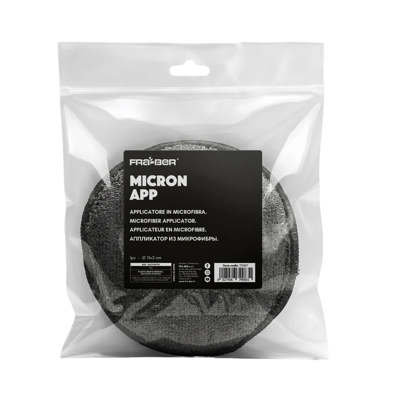 Micron App di Fra-Ber Tampone in Microfibra per Auto