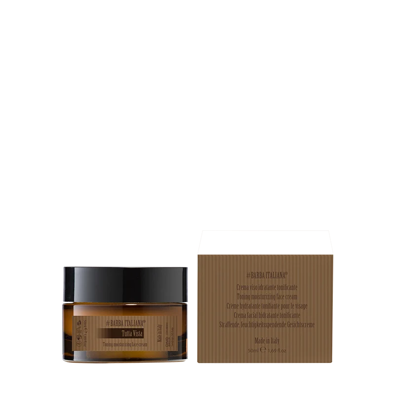 Barba Italiana Tutta Vista- Crema Viso Idratante Tonificante- 50 ml