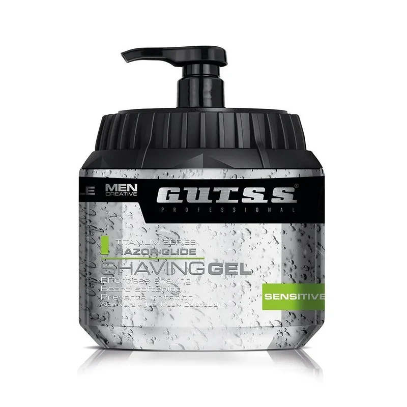 GUTSS Titanium Series Shaving Gel -Sensitive- 500 ml