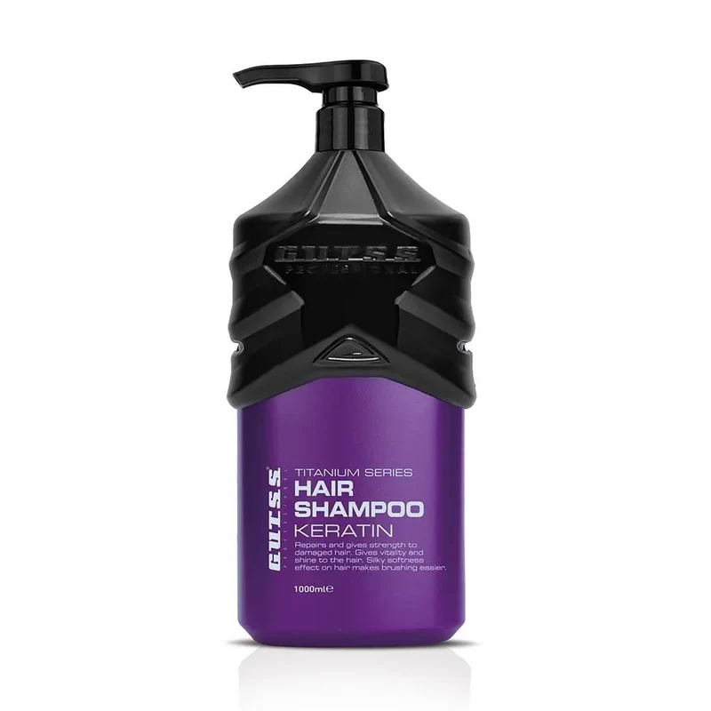 GUTSS Titanium Hair Shampoo Keratin -Nutriente e Anticrespo- 1000 ml