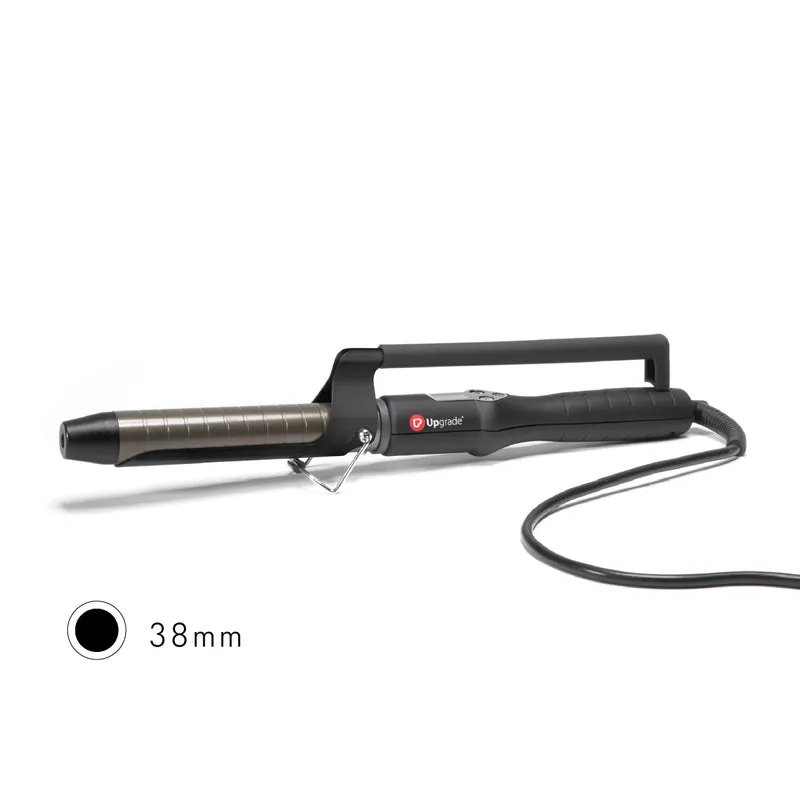 Upgrade Titanium Pro Ferro Arricciacapelli Professionale in Titanio con Pinza- 38 mm
