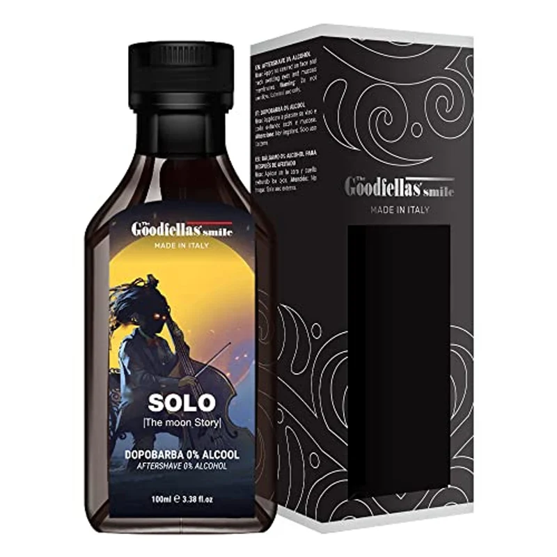 The Goodfellas' smile Solo Aftershave Splash 月光鎮魂者 不含酒精配方 敏感肌適用