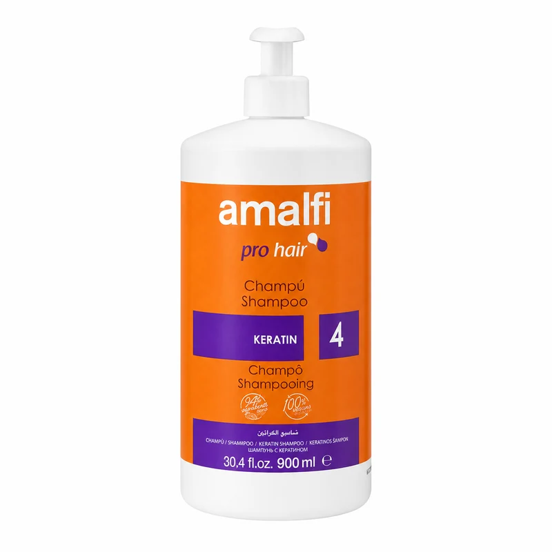 AMALFI SHAMPOO 900ML KERATIN