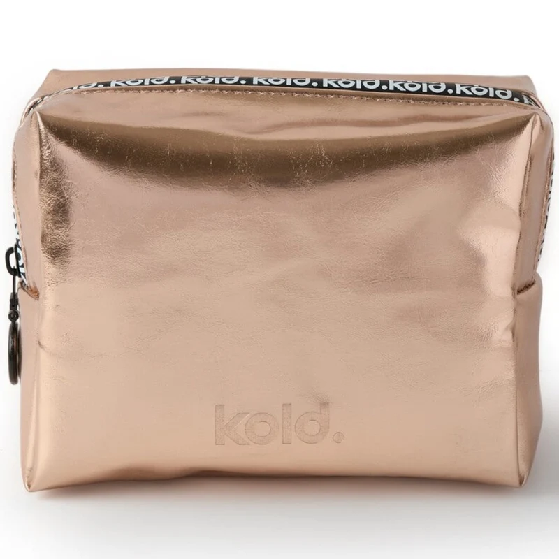 Midi Insulated Makeup Bag Bronze