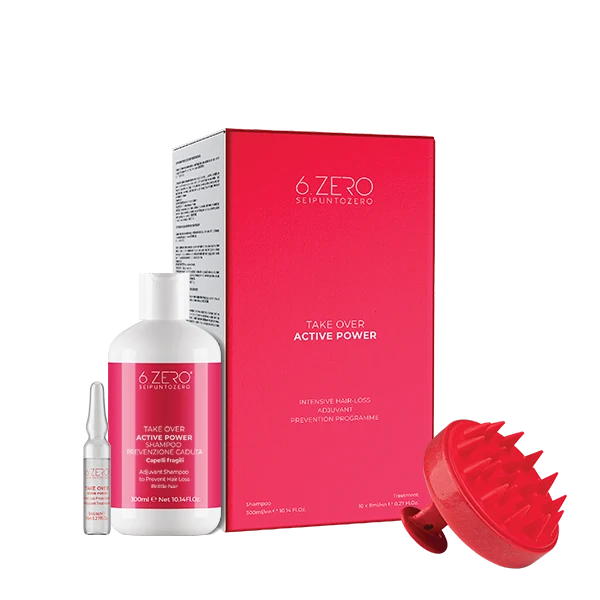 6.ZERO Kit Prevenzione Caduta con Shampoo e Fiale- Active Power-