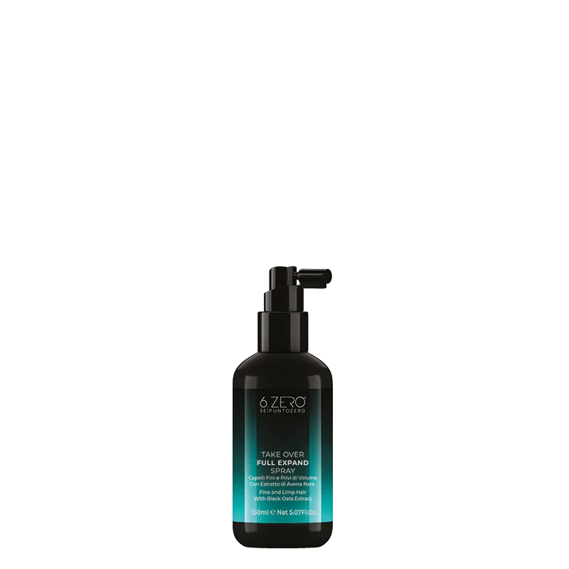 6.ZERO Spray Volumizzante per Capelli Fini e Privi di Volume- Full Expand-