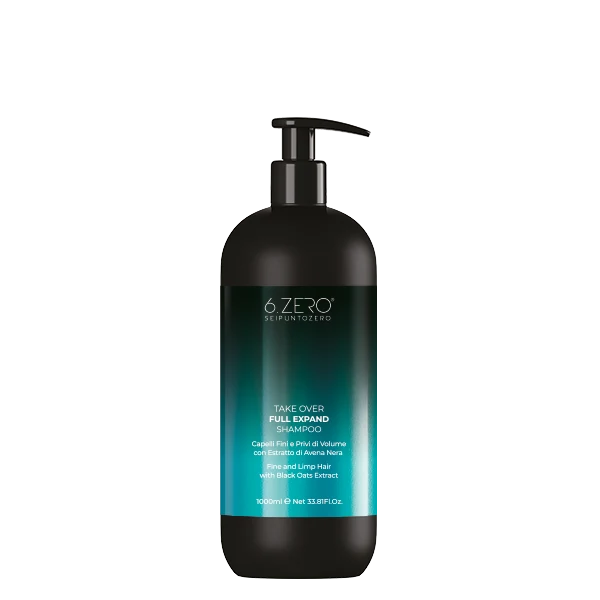 6.ZERO Shampoo per Capelli Fini e Privi di Volume- Full Expand-