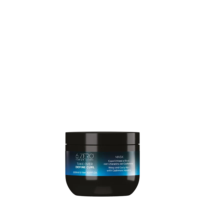 6.ZERO Maschera per Capelli Mossi e Ricci- Define Curl-