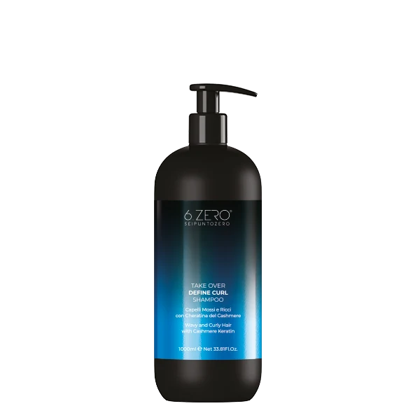 6.ZERO Shampoo per Capelli Mossi e Ricci- Define Curl-