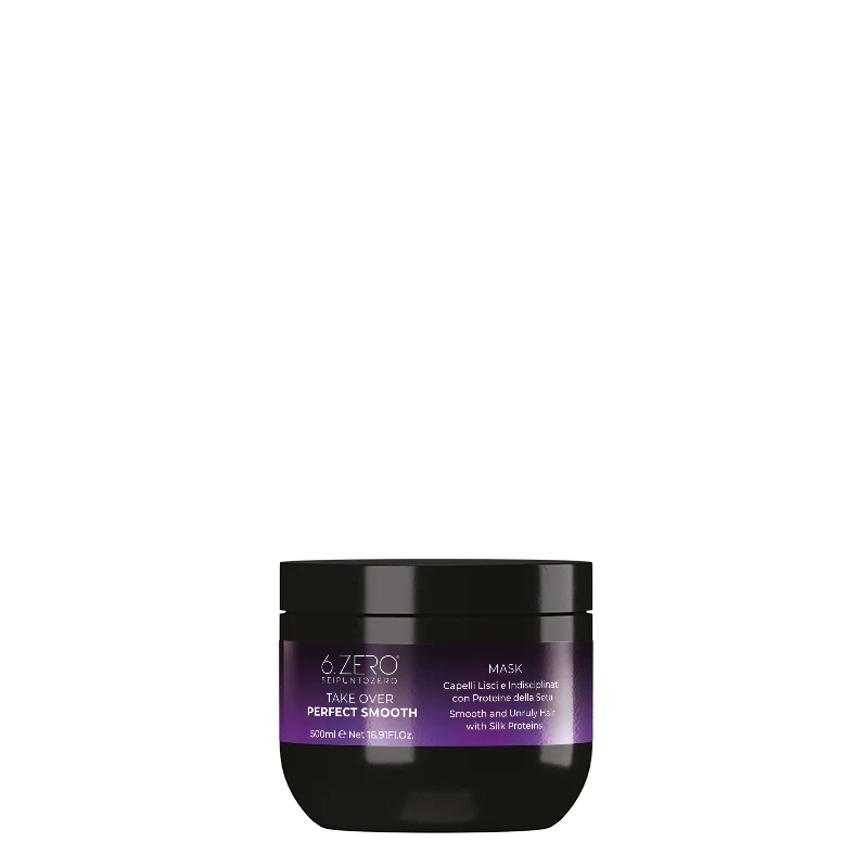 6.ZERO Maschera per Capelli Lisci e Indisciplinati- Perfect Smooth-