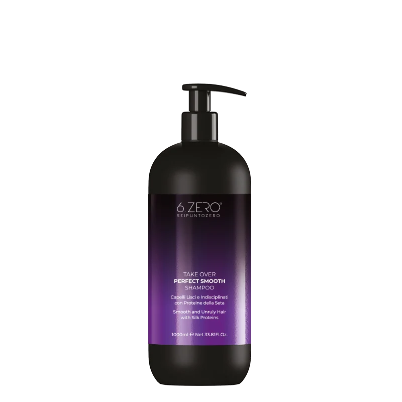 6.ZERO Shampoo per Capelli Lisci e Indisciplinati- Perfect Smooth-