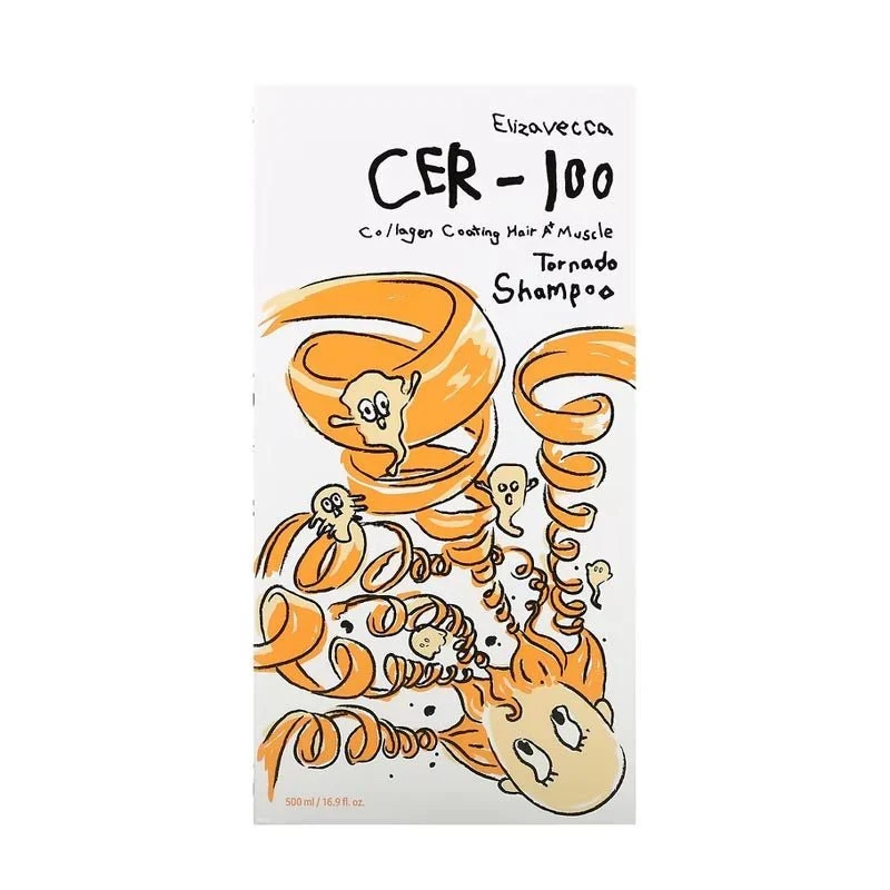 CER-100 Shampoo tornado muscolare per capelli con rivestimento in collagene A+ 500 ml