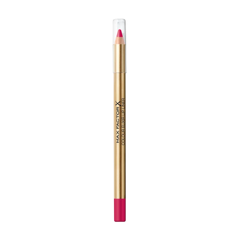 Max Factor, Colour Elixir Lip Liner, Matita Labbra Lunga Durata, Colore Intenso, 45 Rosy Berry