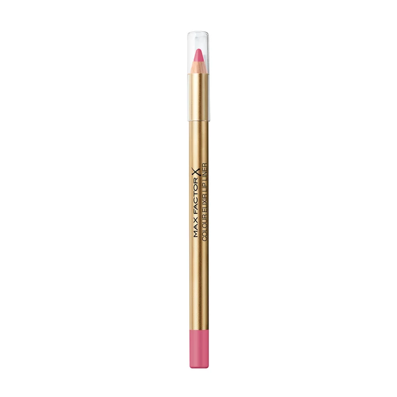 Max Factor, Colour Elixir Lip Liner, Matita Labbra Lunga Durata, Colore Intenso, 35 Pink Princess