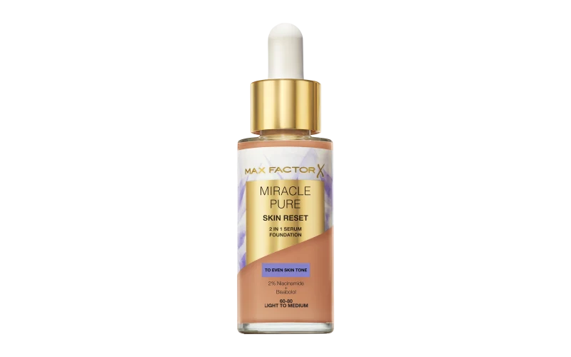 Max Factor Fondotinta Miracle Pure Skin Reset N.60-80