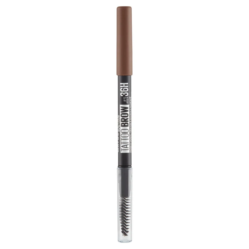 Maybelline New York Matita Sopracciglia Tattoo Brow 36H, Temperabile, Medium Brown (05)