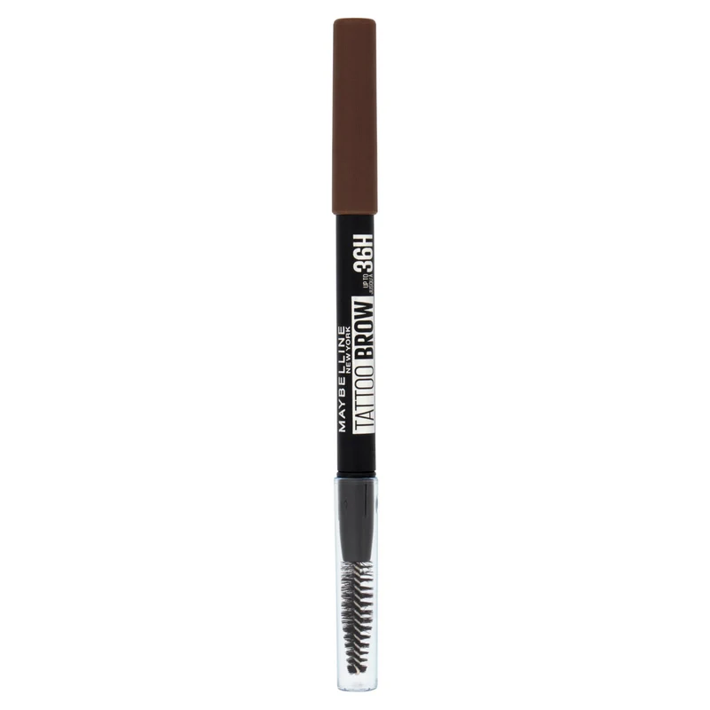 Maybelline New York Matita Sopracciglia Tattoo Brow 36H, Temperabile, Deep Brown (07)