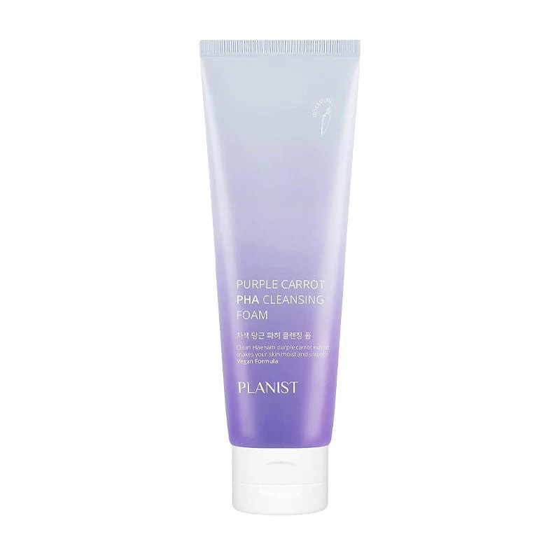 Schiuma detergente PHA alla carota viola Planist 120ml