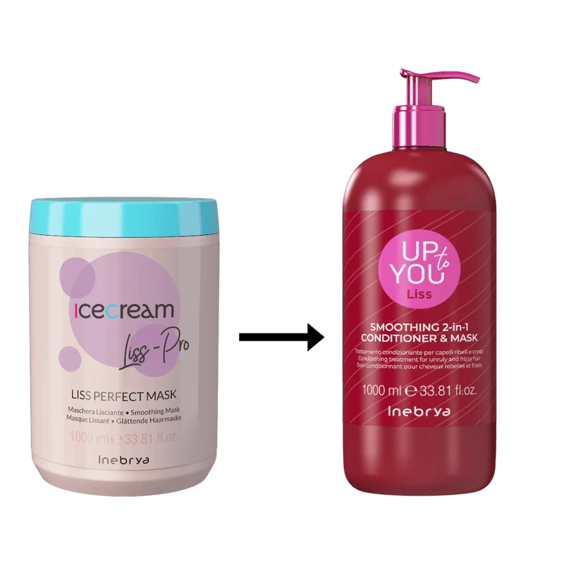 Liss Smoothing 2-in-1 Conditioner & Mask 1000ml￼