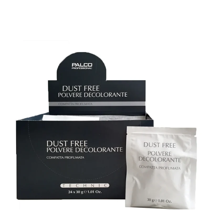 PALCO PROFESSIONAL Dust Free Polvere decolorante - 24 bustine x 30 gr