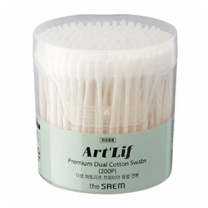 Bastoncini di cotone doppi Art'Lif Premium (200 pezzi)