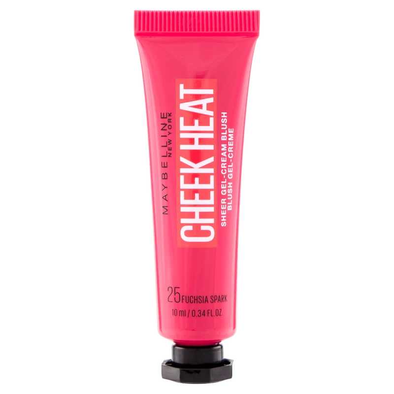 Maybelline New York Blush in crema Cheek Heat, 25 Fuchsia Spark, 10 ml
