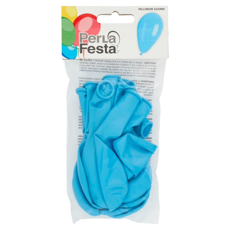 PerLa Festa Palloncini Azzurri 15 pz