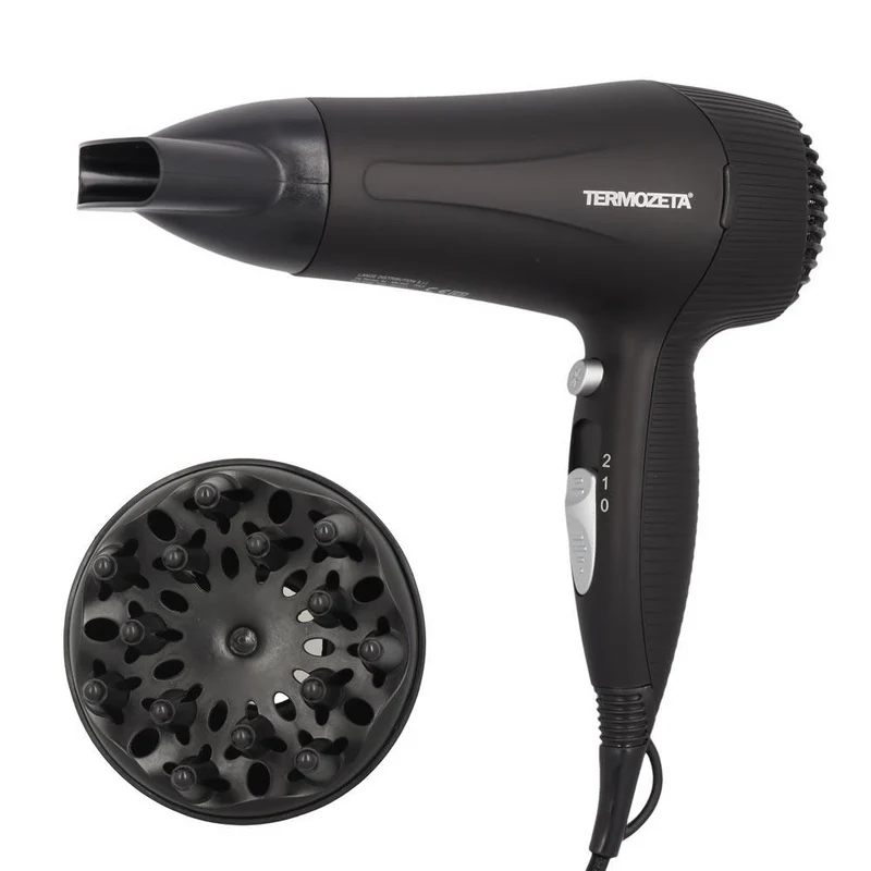 Termozeta - Asciugacapelli Iono System 2000W con Diffusore