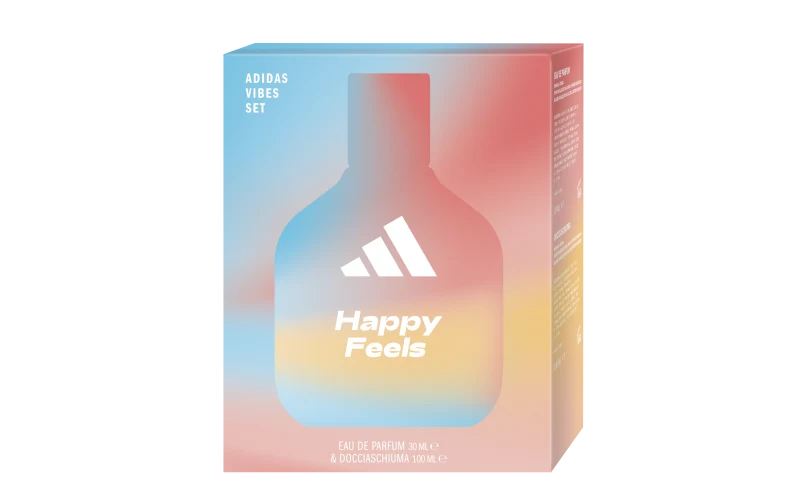 Adidas Confezione Donna Happy Feels Edp 30 + Doccia 100 Ml