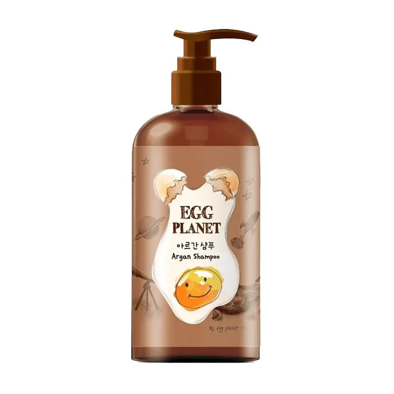 Shampoo o trattamento all'olio di argan Egg Planet 280 ml