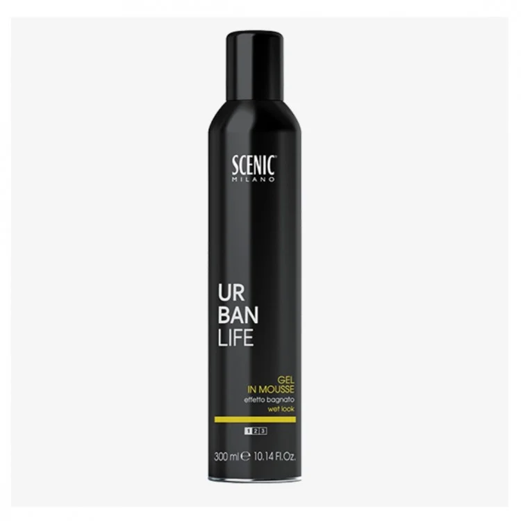 Scenic Milano Urban Life Gel in mousse Effetto Bagnato 300ml.