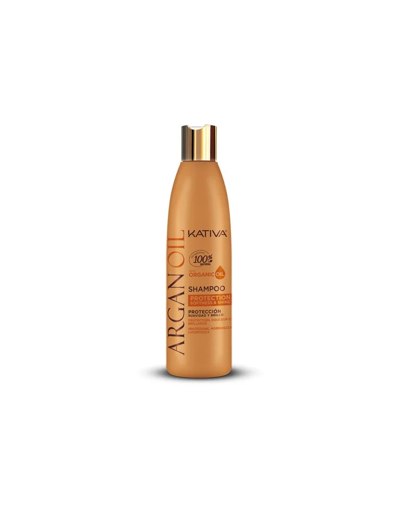 Kativa shampoo con ingredienti 100% Natural 250ml.