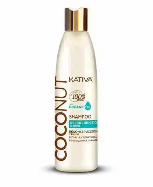 SHAMPOO KATIVA COCONUT TRATTAMENTO RICOSTRUZIONE & LUCENTEZZA 355 ml
